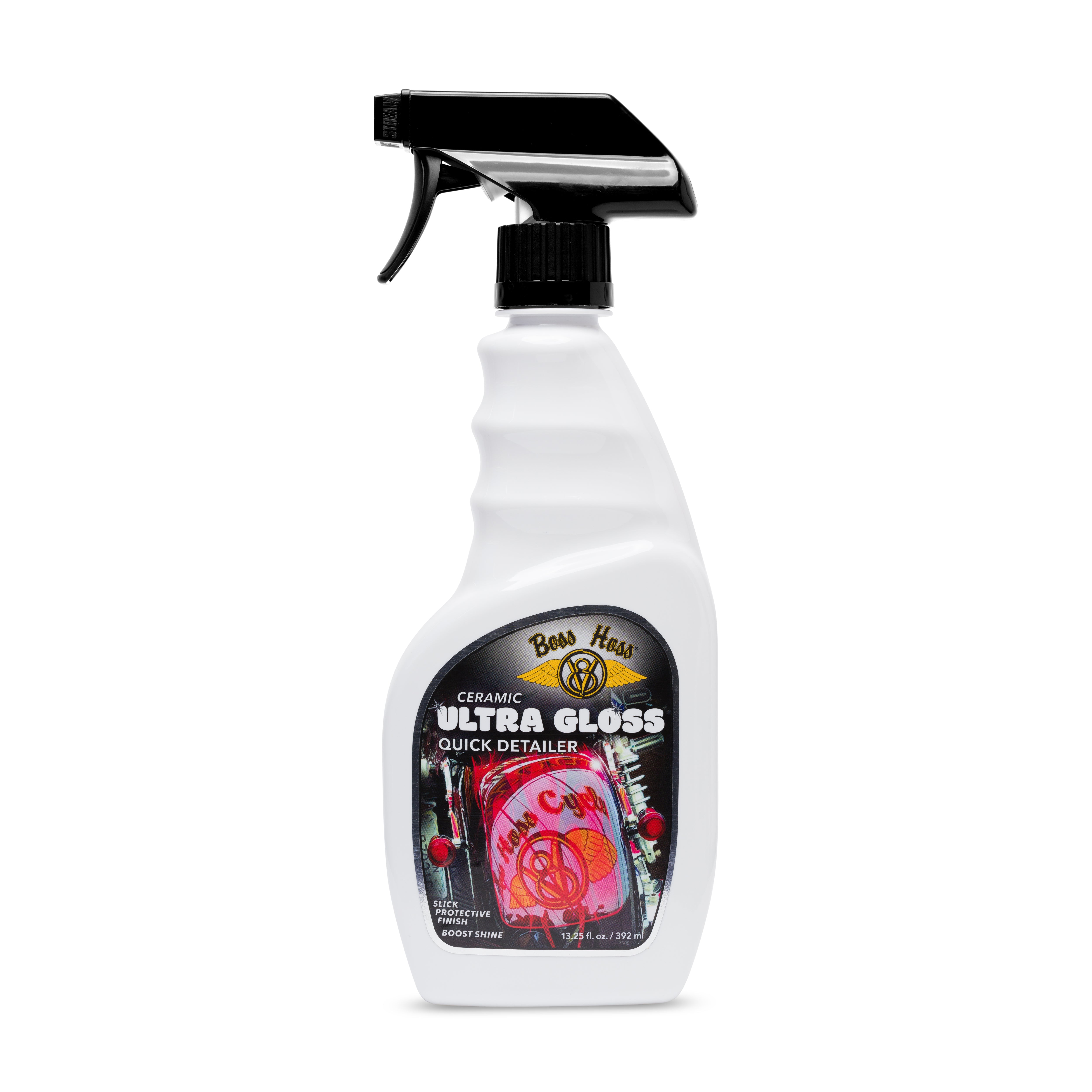 Boss Hoss Ceramic Ultra Gloss Quick Detailer 13.25 oz – Boss Hoss
