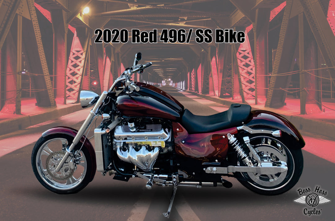 2020 Red 496 Cruiser Bike
