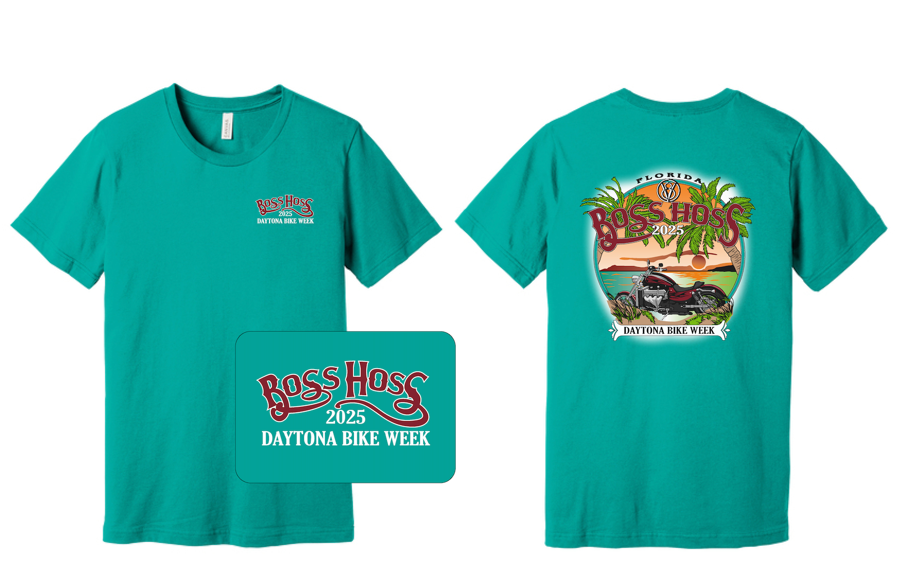 25 Daytona Boss Hoss T-shirt Unisex – Boss Hoss Store