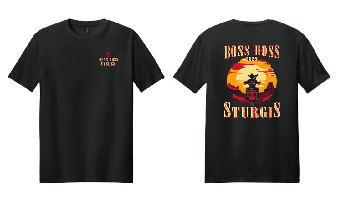 '25 Sturgis Boss Hoss Black Unisex T-shirt