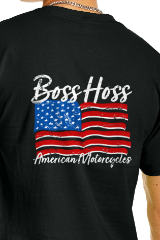 Boss Hoss Old Glory Pocket T-shirt