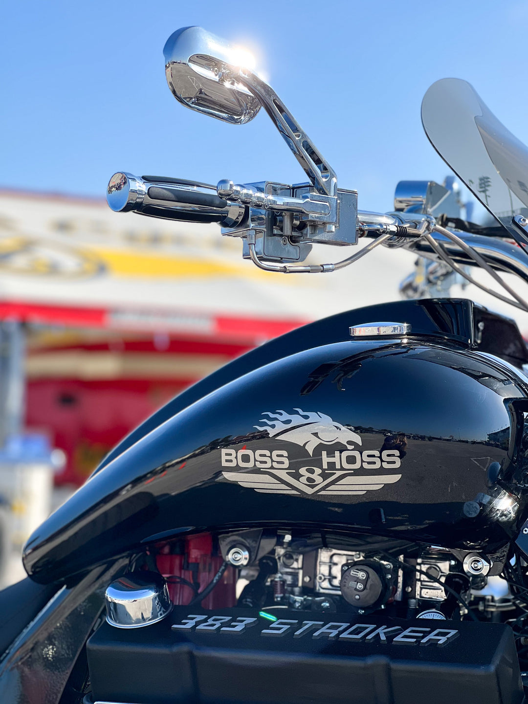 23 Boss Hoss Dragon Trike – Black – 383 Stroker