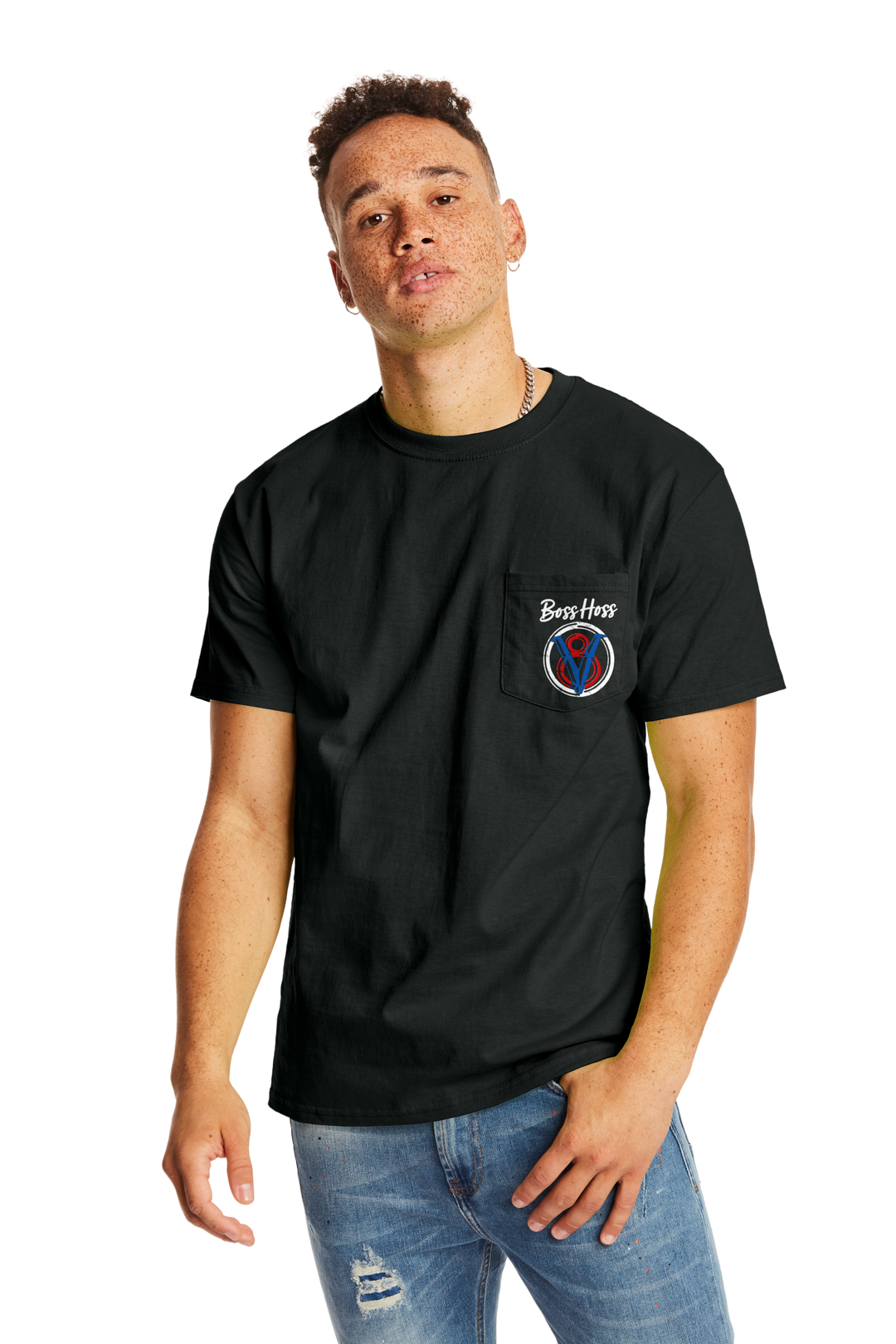 Boss Hoss Old Glory Pocket T-shirt