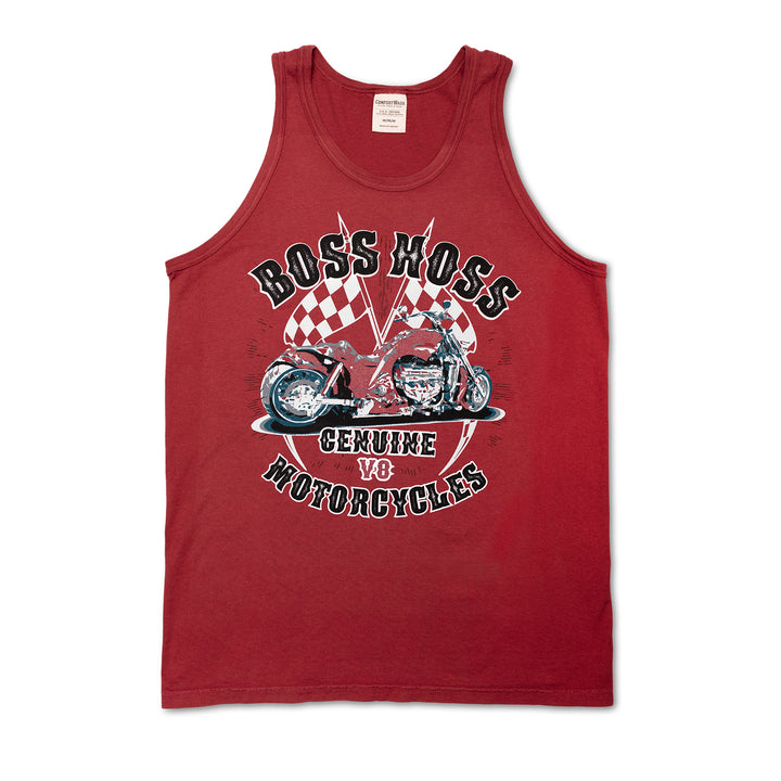 Genuine V8 Machines Tank Top Red