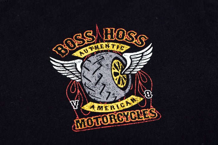 Classic Winged Tire Long Sleeve Tee