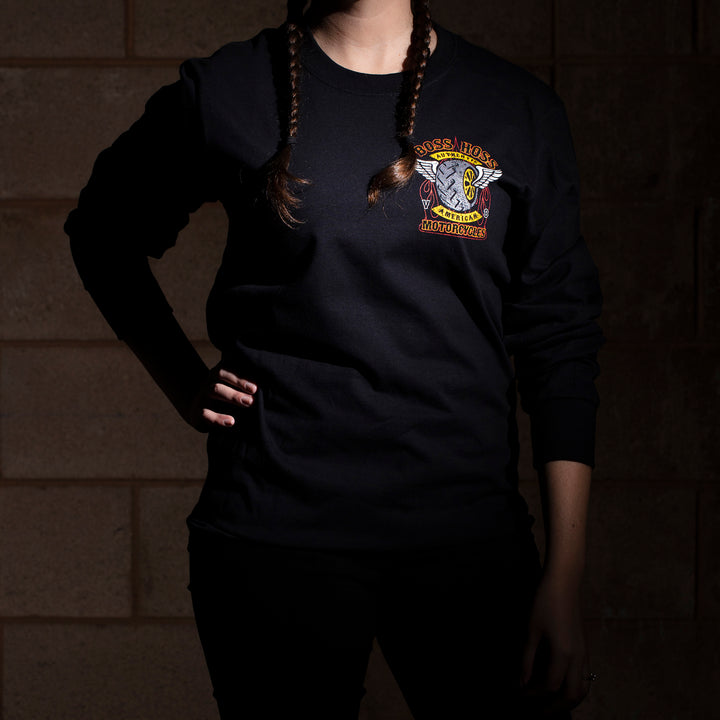 Classic Winged Tire Long Sleeve Tee