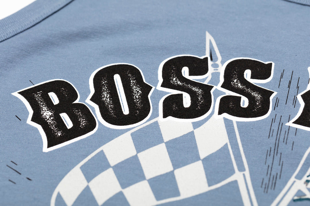 Genuine V8 Machines Tank Top Blue