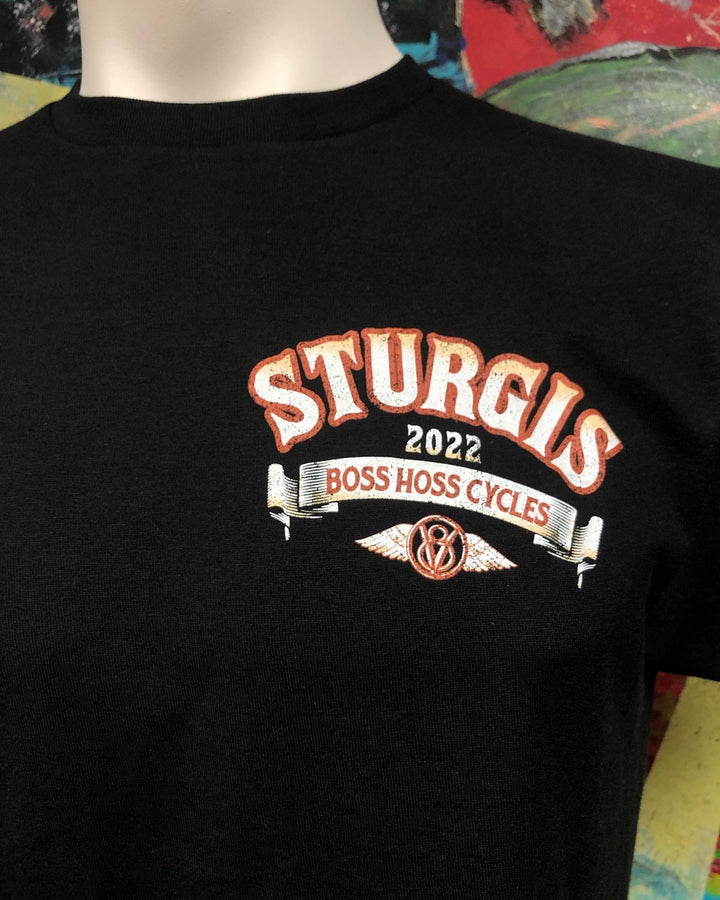 Boss Hoss Official Sturgis '22 Crew Neck T-shirt