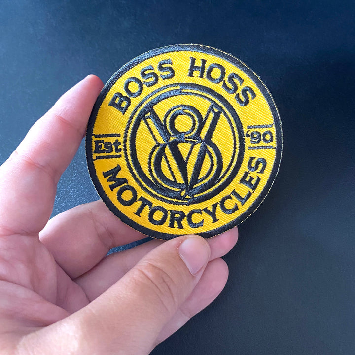 Embroidered Circle Icon Patch