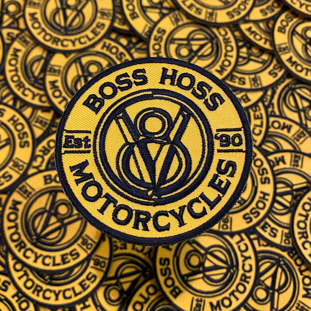 Embroidered Circle Icon Patch