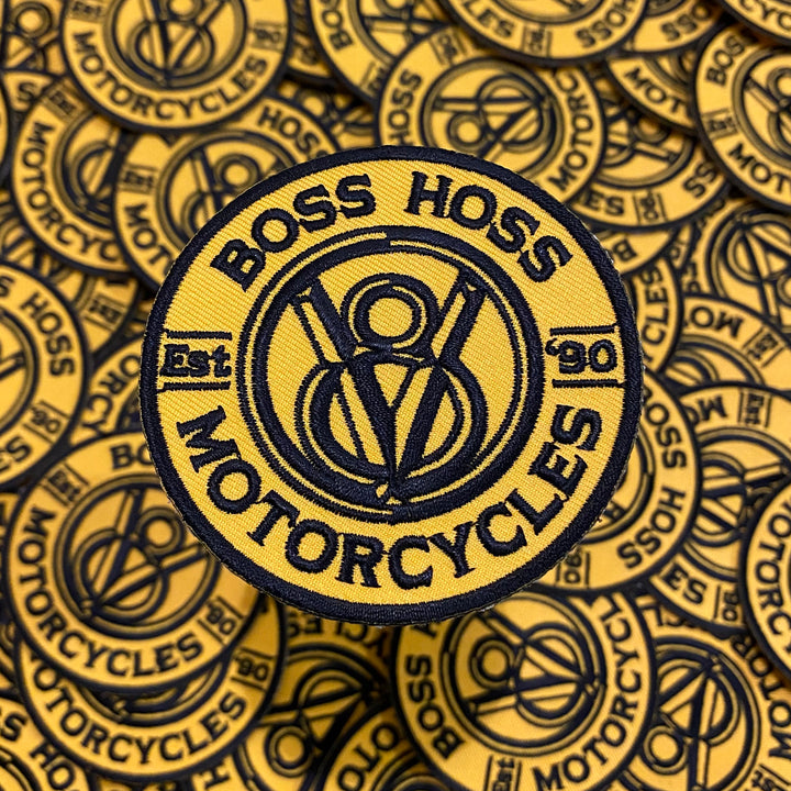 Embroidered Circle Icon Patch