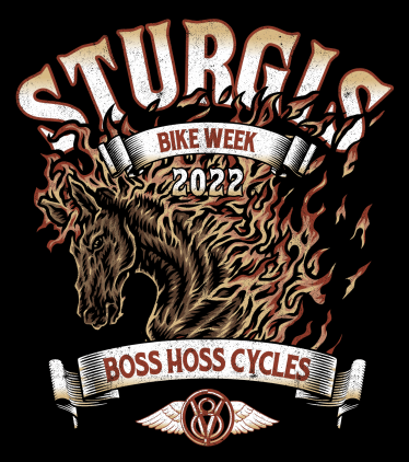 Sturgis '22 Ladies V-neck T-shirt